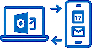 Symbol für bidirektionale Synchronisation