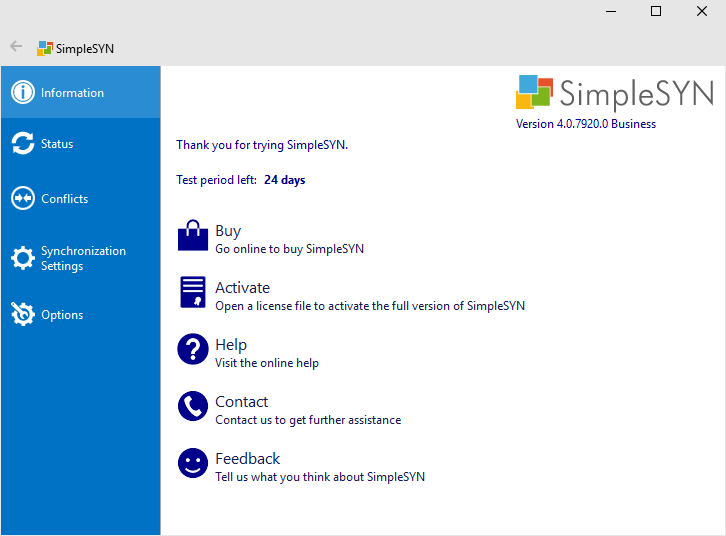 SimpleSYN.NET screenshot